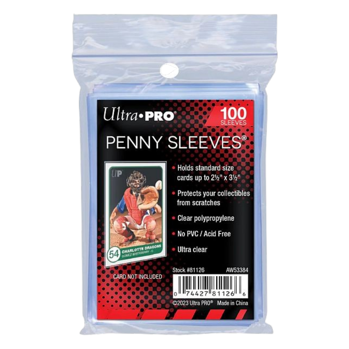 Ultra Pro Soft Sleeves / Penny Sleeves 100ct